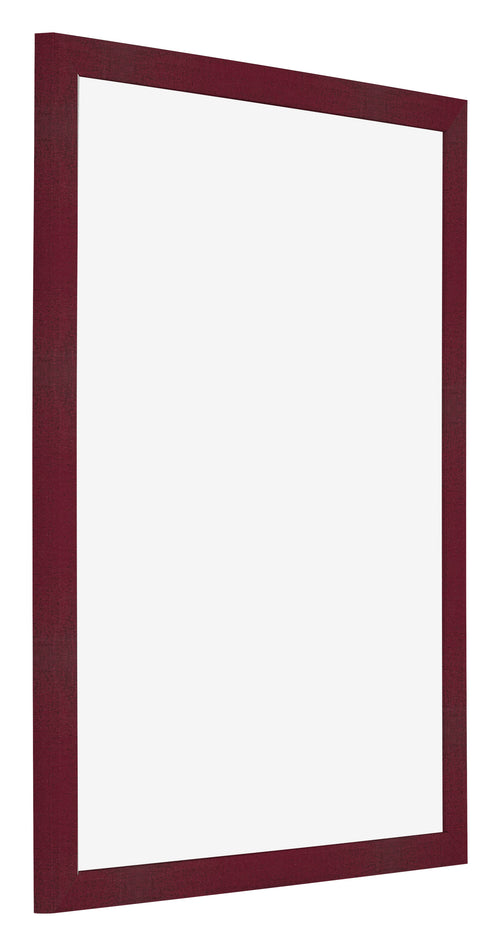 Photo Frame 50x60cm Wine Red Swept MDF Bologna Front Oblique | Yourdecoration.com