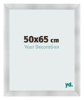 Photo Frame 50x65cm Aluminum Brushed MDF Pisa Front Size | Yourdecoration.com