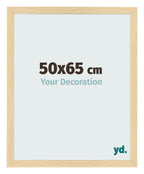 Photo Frame 50x65cm Beech Design MDF Bologna Front Size | Yourdecoration.com