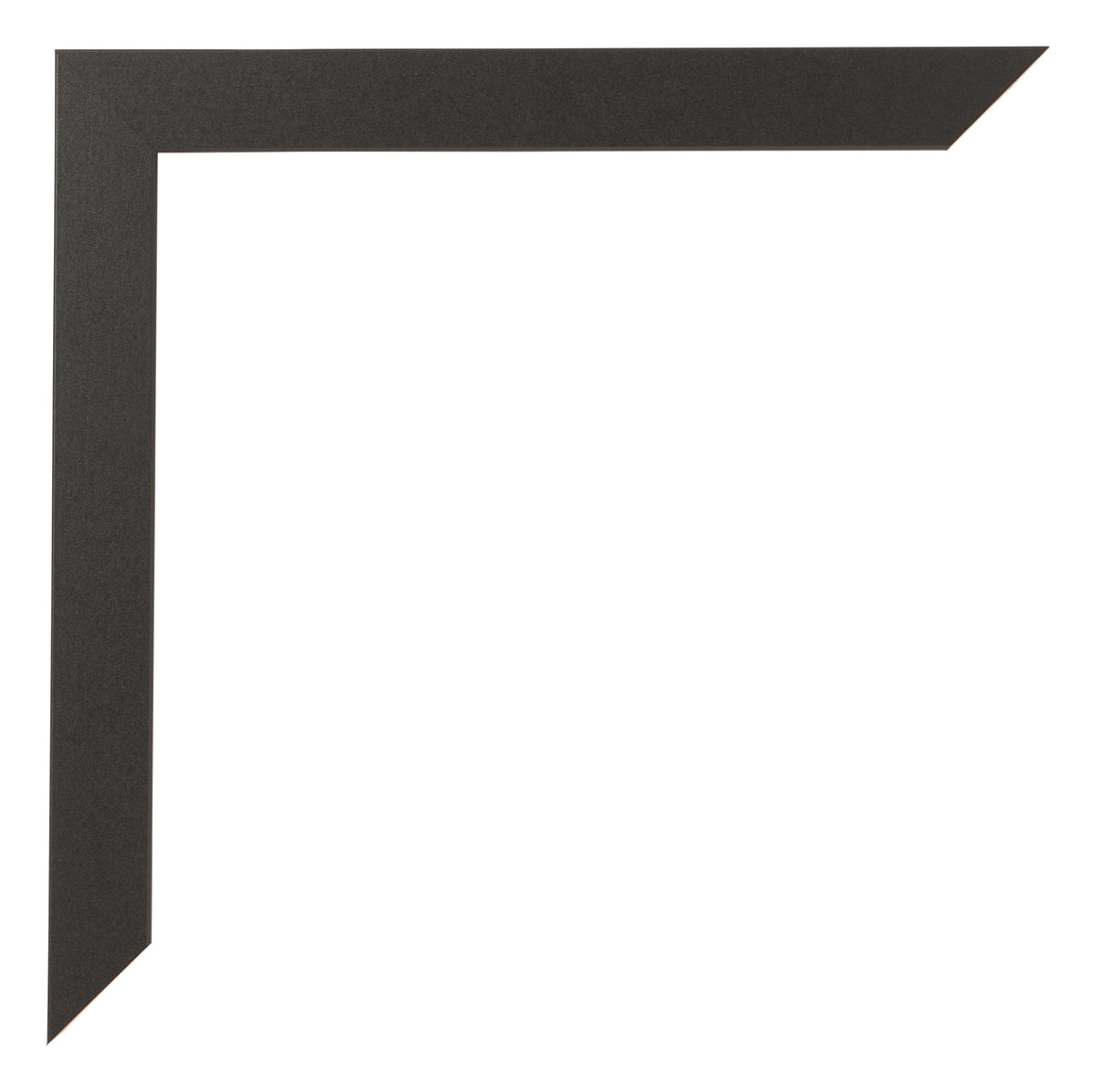 Photo Frame 50x65cm Black Matte MDF Bologna Detail Corner | Yourdecoration.com