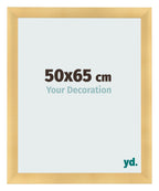 Photo Frame 50x65cm Gold Vintage MDF Pisa Front Size | Yourdecoration.com