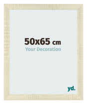 Photo Frame 50x65cm Sonoma Oak MDF Pisa Front Size | Yourdecoration.com