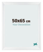Photo Frame 50x65cm White Vintage MDF Pisa Front Size | Yourdecoration.com