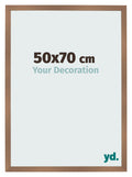 Photo Frame 50x70cm Copper Design MDF Bologna Front Size | Yourdecoration.com