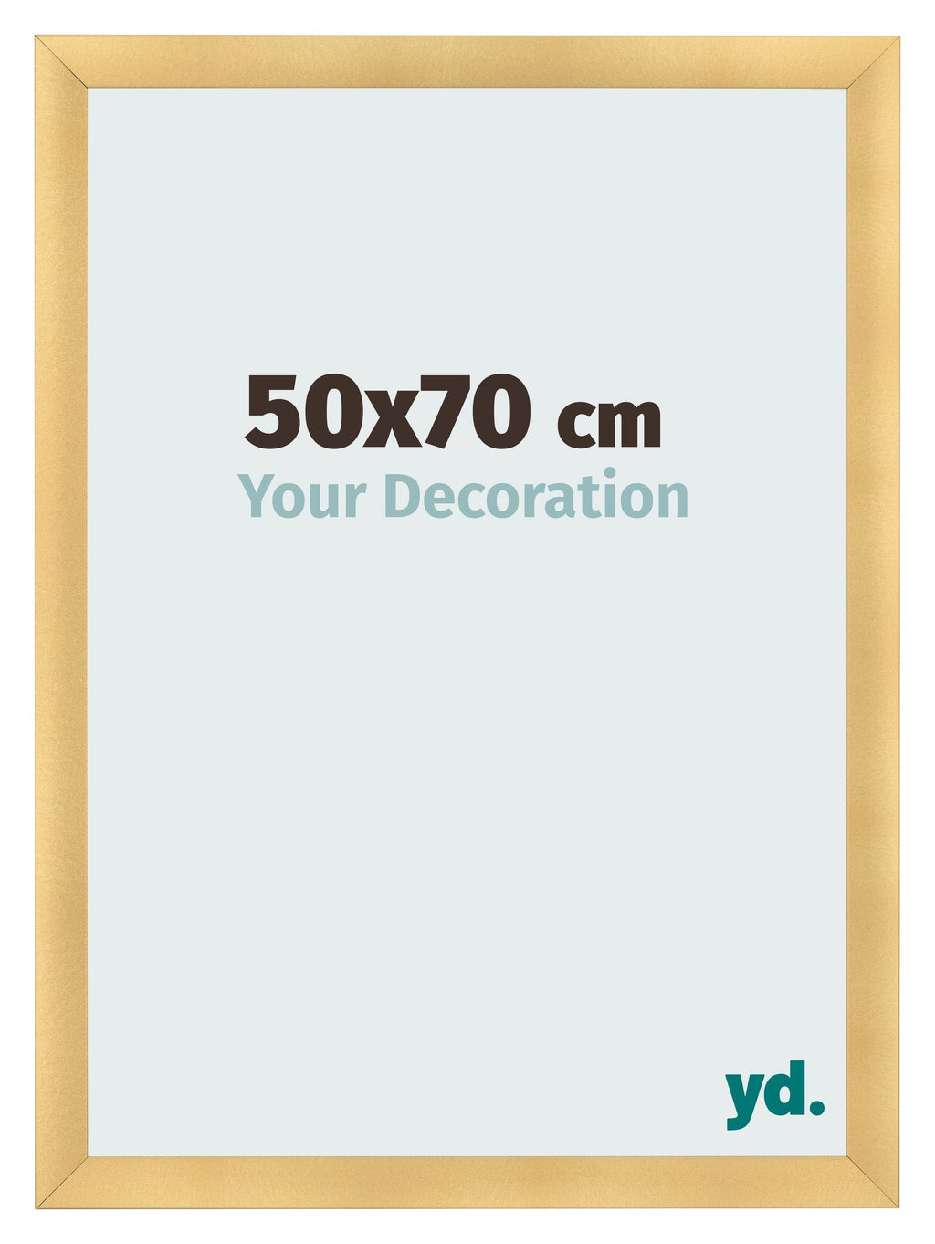 Photo Frame 50x70cm Gold Vintage MDF Pisa Front Size | Yourdecoration.com