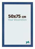 Photo Frame 50x75 cm Dark Blue MDF Bologna Front Size | Yourdecoration.com