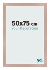 Photo Frame 50x75 cm Dusty Pink MDF Bologna Front Size | Yourdecoration.com