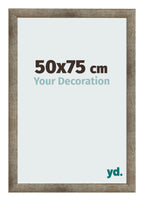 Photo Frame 50x75 cm Metal Vintage MDF Bologna Front Size | Yourdecoration.com