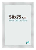 Photo Frame 50x75cm Aluminum Brushed MDF Pisa Front Size | Yourdecoration.com