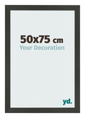 Photo Frame 50x75cm Anthracite MDF Bologna Front Size | Yourdecoration.com