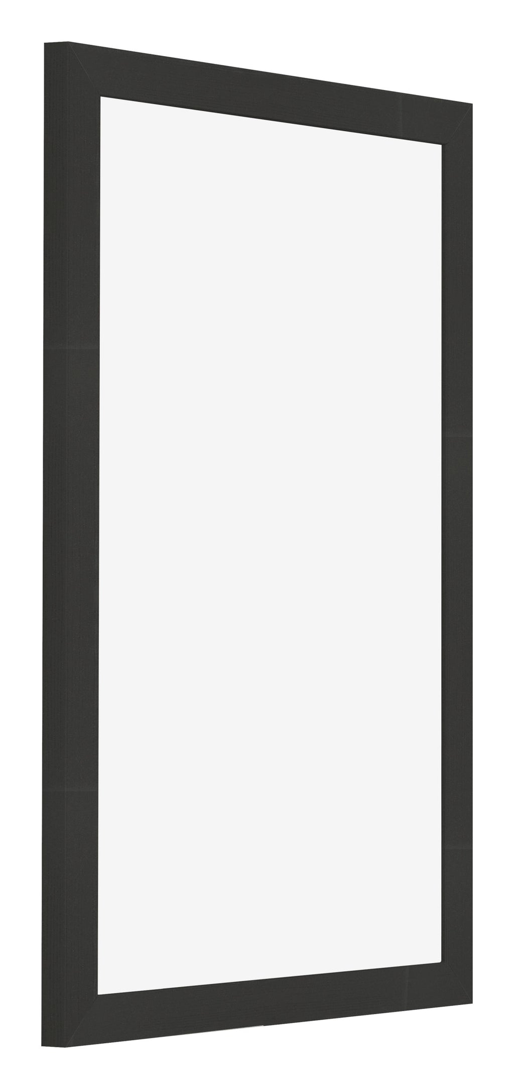 Photo Frame 50x75cm Black Woodgrain MDF Bologna Front Oblique | Yourdecoration.com
