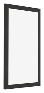 Photo Frame 50x75cm Black Woodgrain MDF Bologna Front Oblique | Yourdecoration.com
