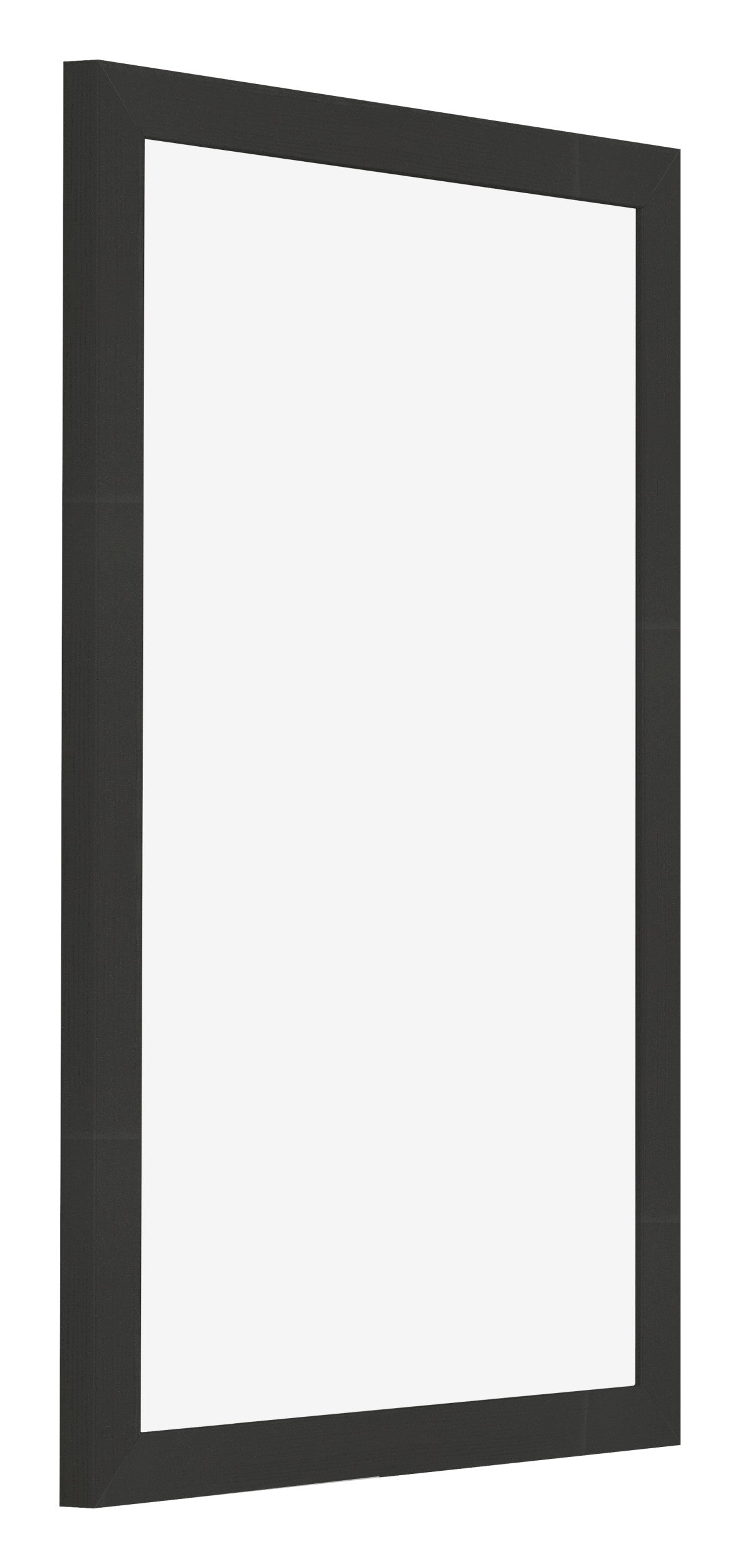 Photo Frame 50x75cm Black Woodgrain MDF Bologna Front Oblique | Yourdecoration.com