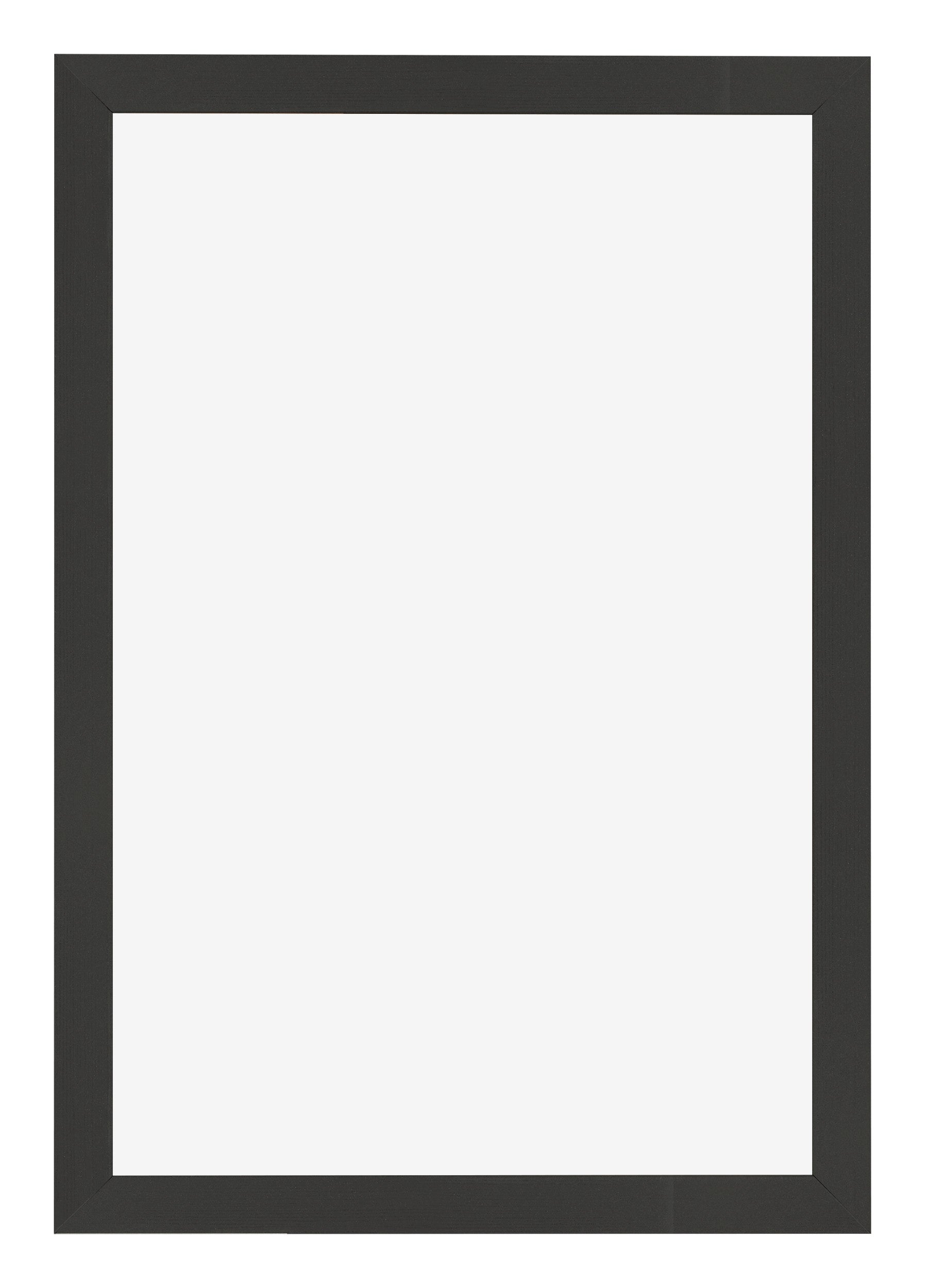 Photo Frame 50x75cm Black Woodgrain MDF Bologna Front | Yourdecoration.com