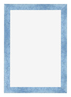 Photo Frame 50x75cm Clear Blue Swept MDF Pisa Front | Yourdecoration.com