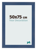 Photo Frame 50x75cm Dark Blue Swept MDF Pisa Front Size | Yourdecoration.com