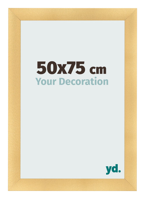 Photo Frame 50x75cm Gold Vintage MDF Pisa Front Size | Yourdecoration.com