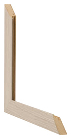 Photo Frame 50x75cm Oak Rustic MDF Pisa Detail Intersection | Yourdecoration.com