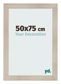 Photo Frame 50x75cm Oak Rustic MDF Pisa Front Size | Yourdecoration.com