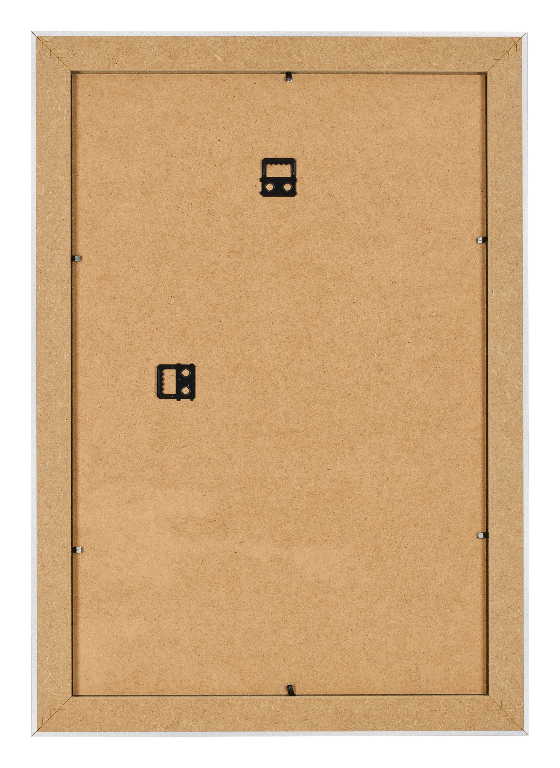 Photo Frame 50x75cm Silver Black Swept MDF Pisa Back | Yourdecoration.com
