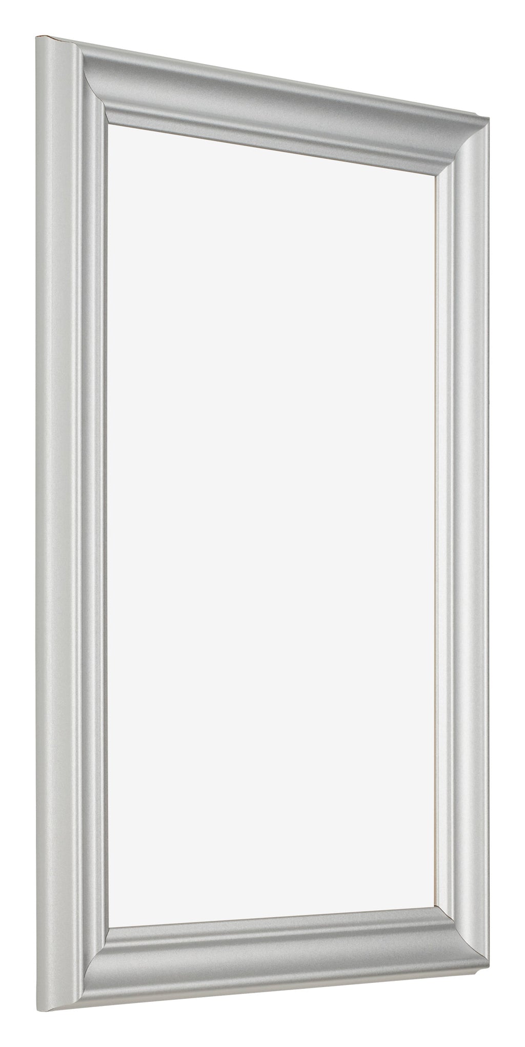 Photo Frame 50x75cm Silver Matte MDF Lazio Front Oblique | Yourdecoration.com