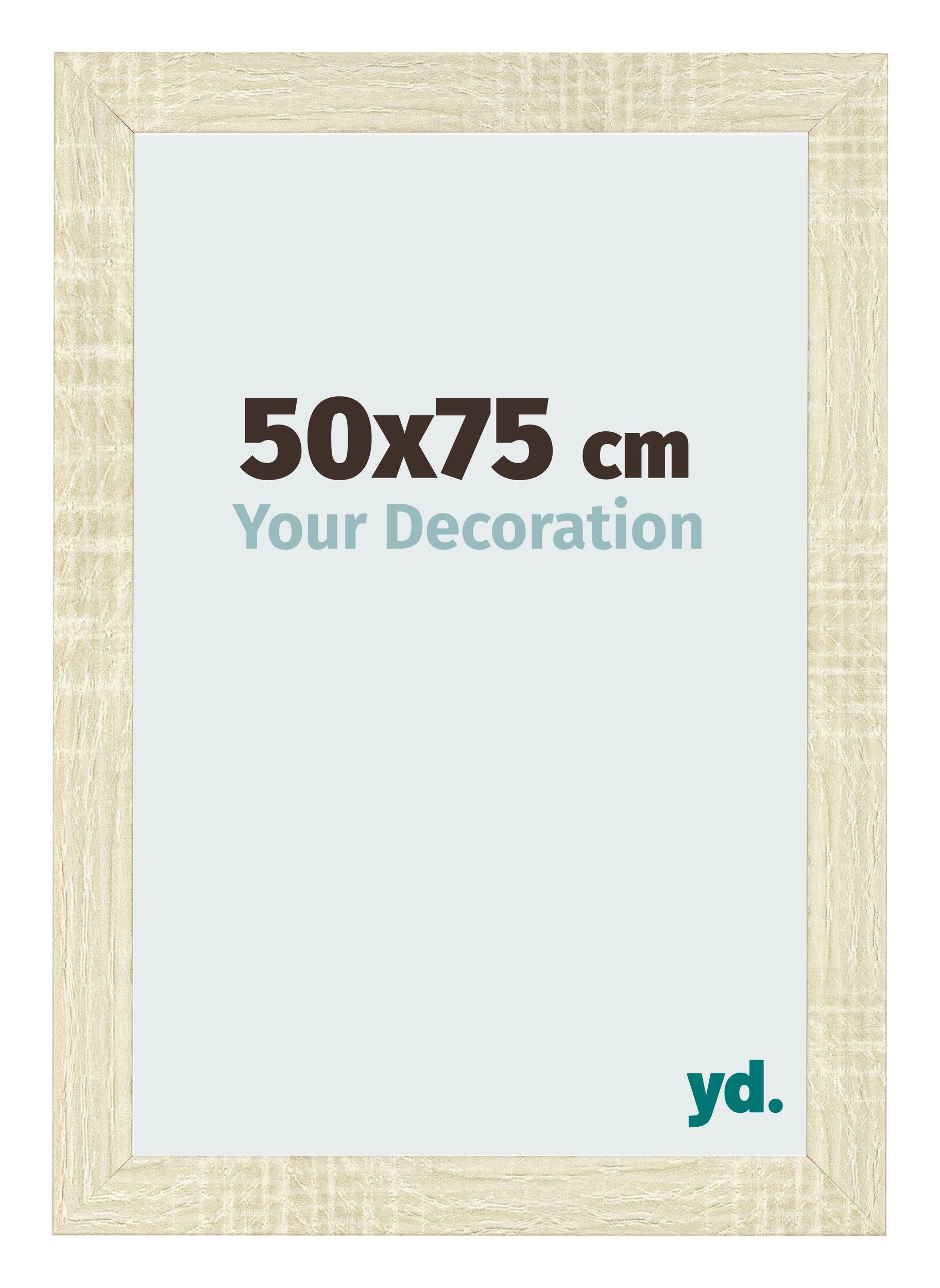 Photo Frame 50x75cm Sonoma Oak MDF Pisa Front Size | Yourdecoration.com