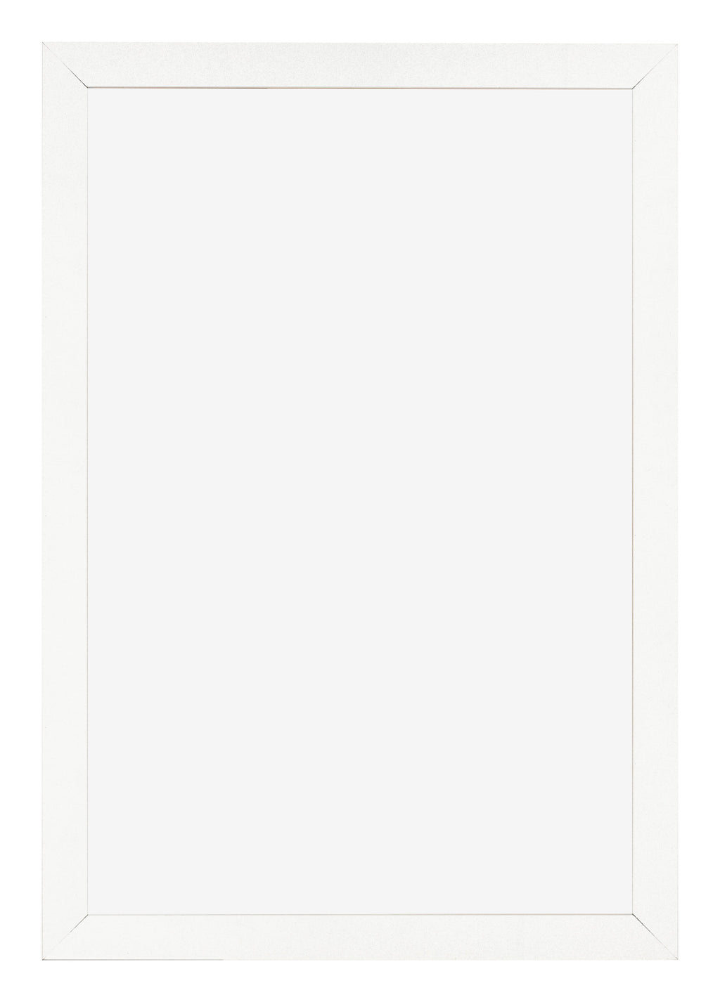 Photo Frame 50x75cm White High Gloss MDF Bologna Front | Yourdecoration.com