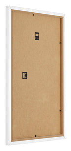 Photo Frame 50x75cm White Matte MDF Bologna Back Oblique | Yourdecoration.com