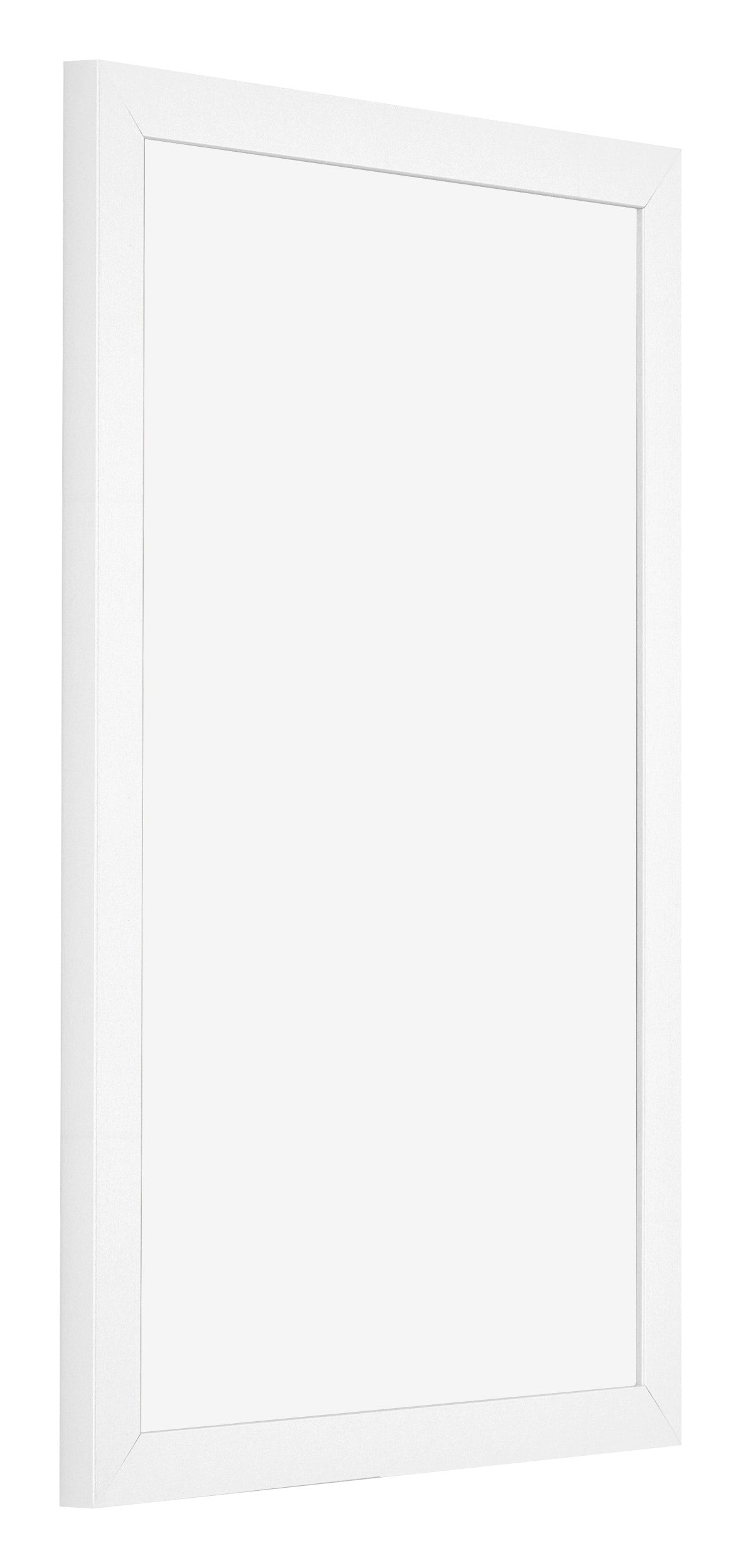 Photo Frame 50x75cm White Matte MDF Bologna Front Oblique | Yourdecoration.com