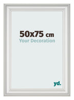 Photo Frame 50x75cm White Swept MDF Lazio Front Size | Yourdecoration.com