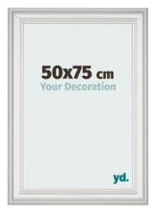 Photo Frame 50x75cm White Swept MDF Lazio Front Size | Yourdecoration.com