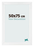 Photo Frame 50x75cm White Vintage MDF Pisa Front Size | Yourdecoration.com