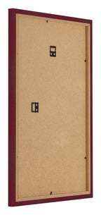 Photo Frame 50x75cm Wine Red Swept MDF Bologna Back Oblique | Yourdecoration.com