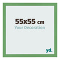 Photo Frame 55x55 cm Green MDF Bologna Front Size | Yourdecoration.com
