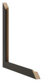 Photo Frame 55x55cm Anthracite MDF Bologna Detail Intersection GT | Yourdecoration.com