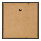 Photo Frame 55x55cm Black Woodgrain MDF Bologna Back | Yourdecoration.com