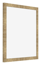 Photo Frame 55x55cm Gold Antique MDF Bologna Front Oblique | Yourdecoration.com