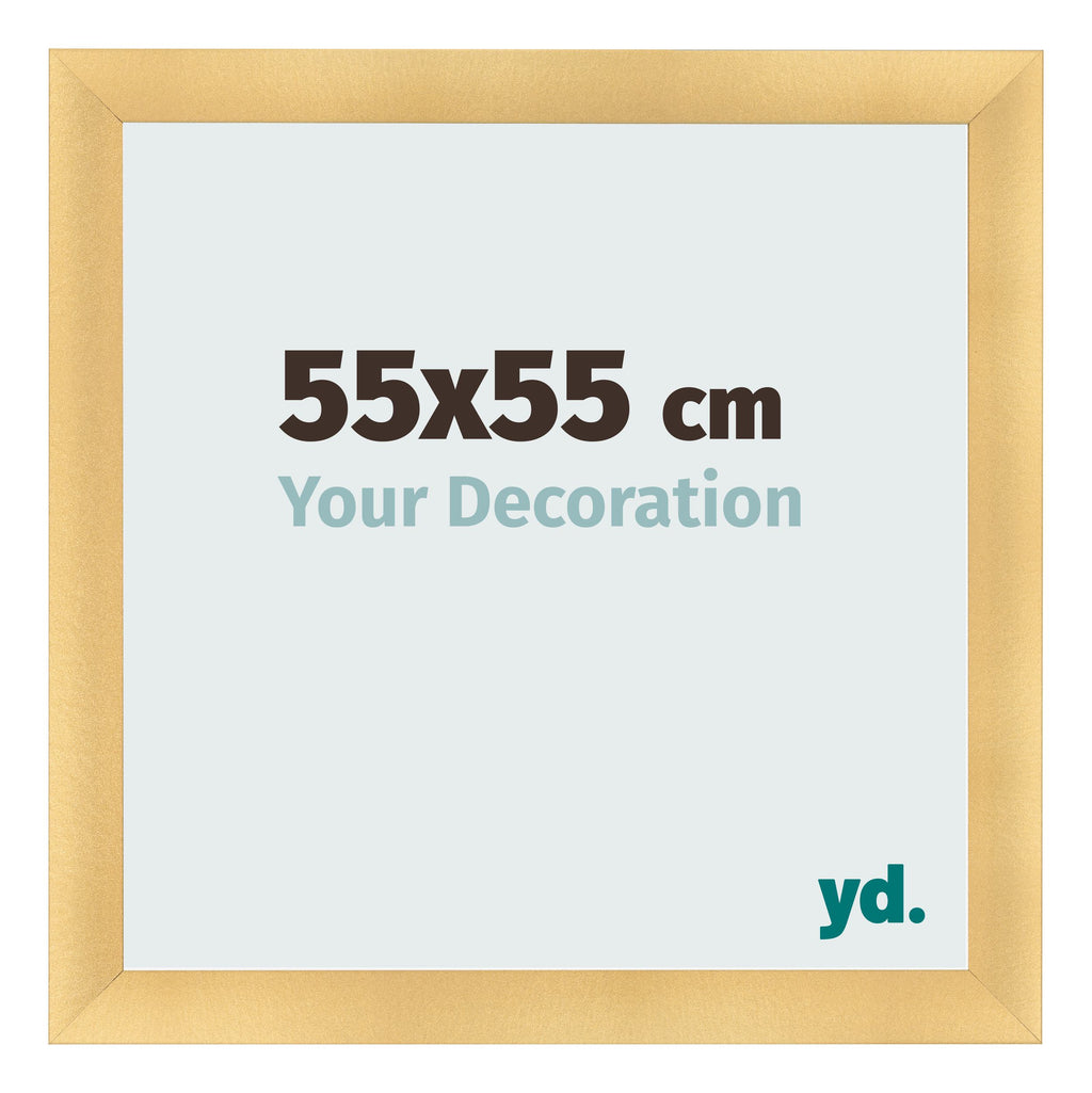 Photo Frame 55x55cm Gold Vintage MDF Pisa Front Size | Yourdecoration.com