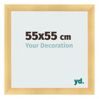 Photo Frame 55x55cm Gold Vintage MDF Pisa Front Size | Yourdecoration.com