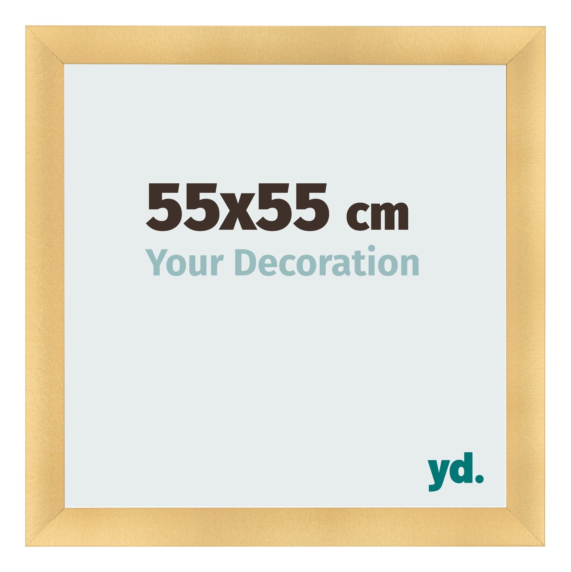 Photo Frame 55x55cm Gold Vintage MDF Pisa Front Size | Yourdecoration.com