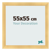 Photo Frame 55x55cm Gold Vintage MDF Pisa Front Size | Yourdecoration.com