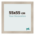 Photo Frame 55x55cm Oak Rustic MDF Pisa Front Size | Yourdecoration.com