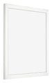 Photo Frame 55x55cm White High Gloss MDF Bologna Front Oblique | Yourdecoration.com