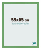 Photo Frame 55x65 cm Green MDF Bologna Front Size | Yourdecoration.com