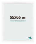 Photo Frame 55x65 cm White High Gloss MDF Bologna Front Size | Yourdecoration.com