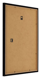 Photo Frame 55x65cm Black High Gloss MDF Bologna Back Oblique | Yourdecoration.com