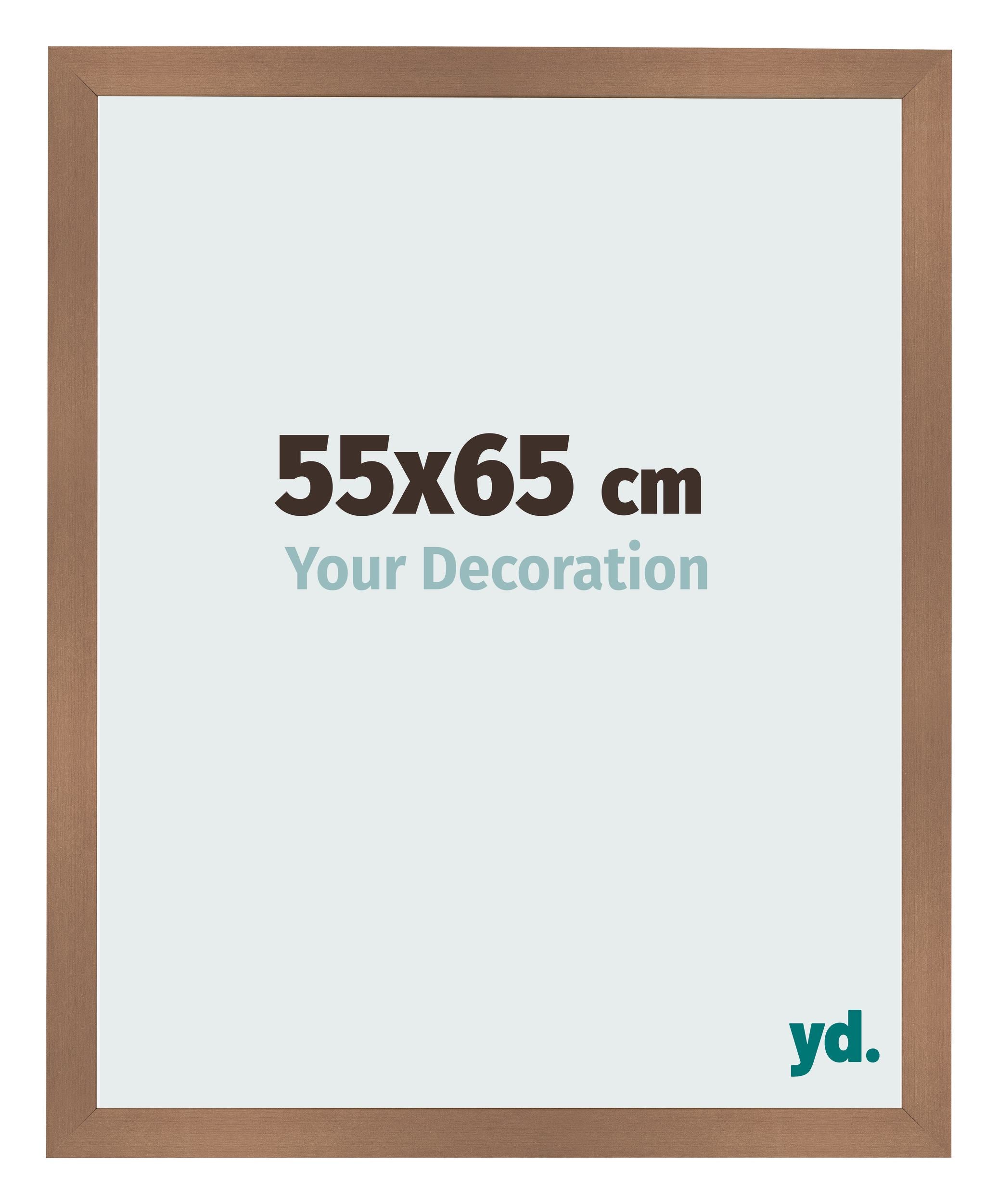 Photo Frame 55x65cm Copper Design MDF Bologna Front Size | Yourdecoration.com
