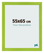 Photo Frame 55x65cm Green MDF Pisa Front Size | Yourdecoration.com