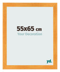 Photo Frame 55x65cm Orange MDF Pisa Front Size | Yourdecoration.com