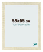 Photo Frame 55x65cm Sonoma Oak MDF Pisa Front Size | Yourdecoration.com